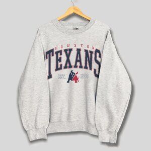 Vintage Houston Texans Sweatshirt, Vintage NFL Houston Texans Football Shirt tee